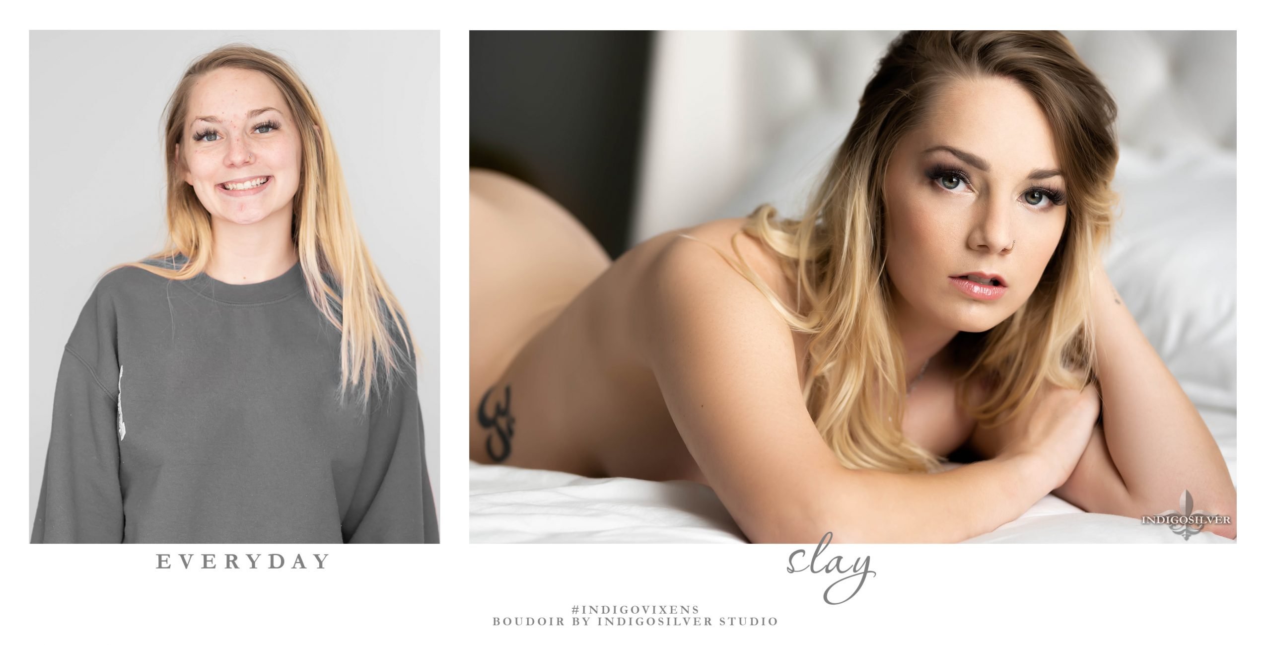boudoir before and after