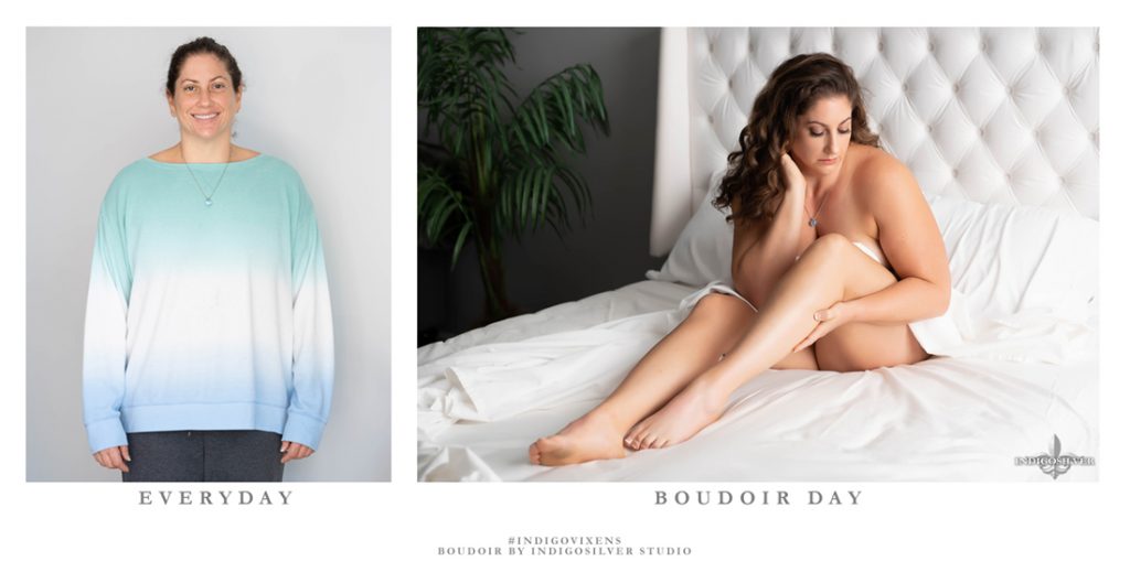 boudoir before and after