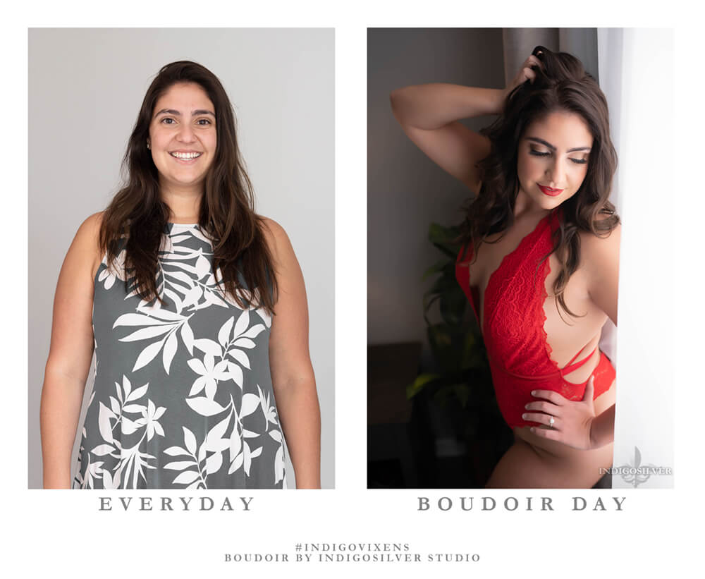 boudoir before and after
