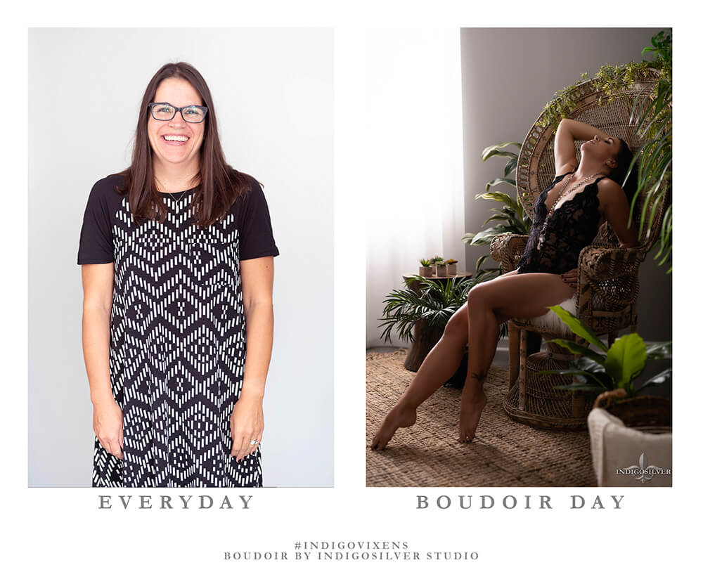 boudoir before and after