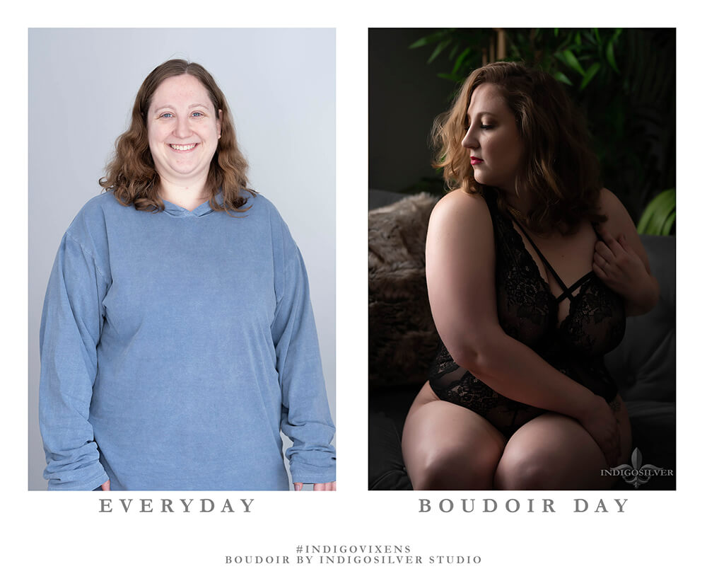 boudoir before and after