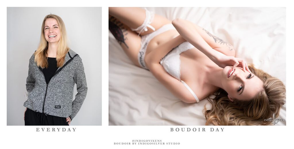Wilmington Boudoir before and after